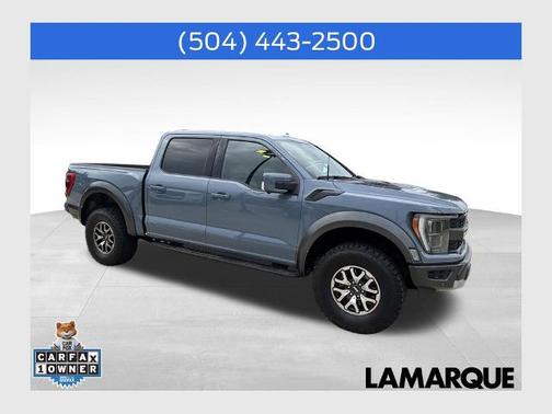 AZURE GRAY METALLIC TRICOAT 2023 Ford F-150 RAPTOR