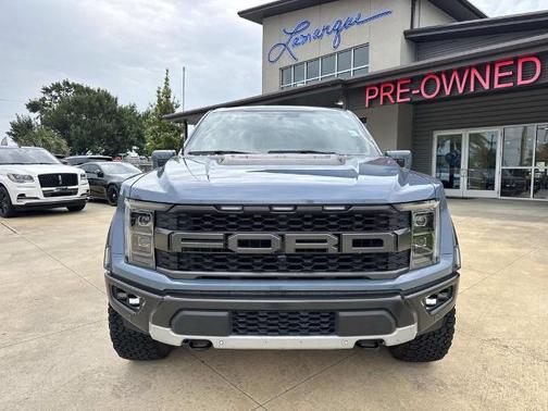 AZURE GRAY METALLIC TRICOAT 2023 Ford F-150 RAPTOR