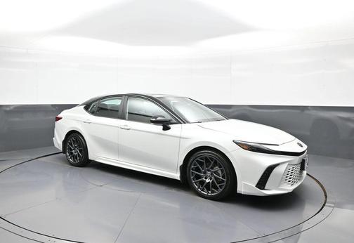 Midnight Black Metallic 2025 Toyota Camry XSE