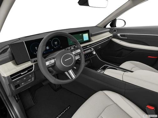 Serenity White 2026 Hyundai SONATA Hybrid SE