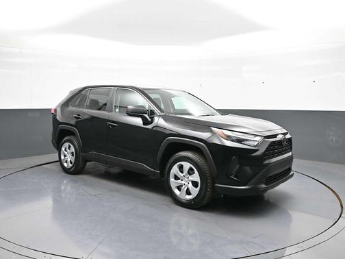 Midnight Black Metallic 2025 Toyota RAV4 LE