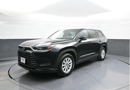 Midnight Black Metallic 2025 Toyota Grand Highlander XLE