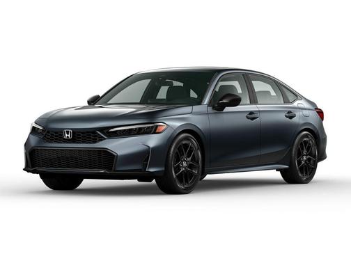Silver Metallic 2026 Honda Civic Hybrid Sport Sedan