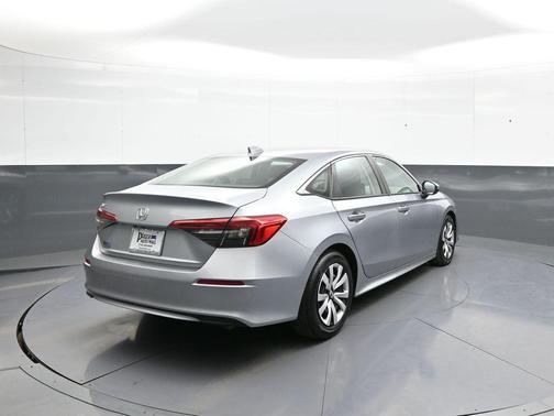 Lunar Silver Metallic 2024 Honda Civic LX