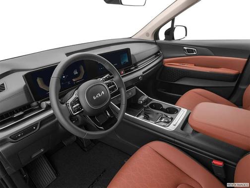 Ceramic Silver 2027 Kia Carnival Hybrid EX