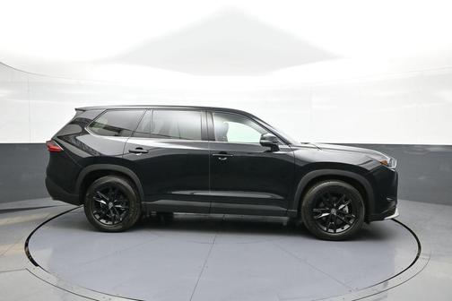 Midnight Black Metallic 2025 Toyota Grand Highlander Hybrid Limited MAX