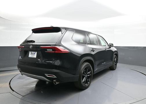 Midnight Black Metallic 2025 Toyota Grand Highlander Hybrid Limited MAX