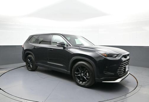 Midnight Black Metallic 2025 Toyota Grand Highlander Hybrid Limited MAX