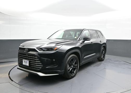 Midnight Black Metallic 2025 Toyota Grand Highlander Hybrid Limited MAX