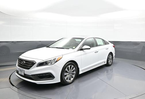 Quartz White Pearl 2016 Hyundai SONATA Sport