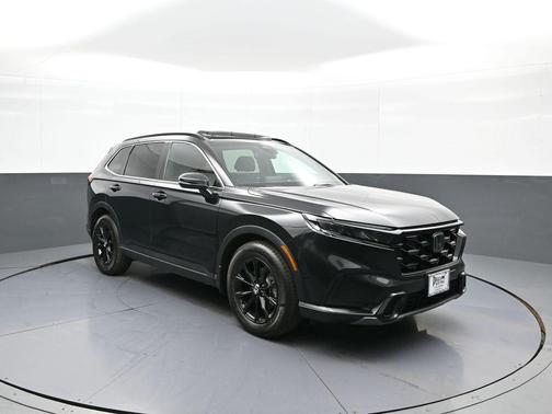 Crystal Black Pearl 2023 Honda CR-V Hybrid Sport FWD