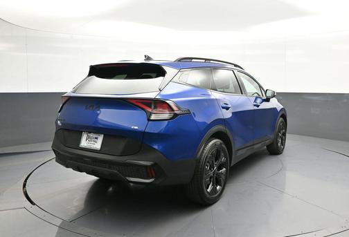 Sapphire Blue 2025 Kia Sportage X-Line