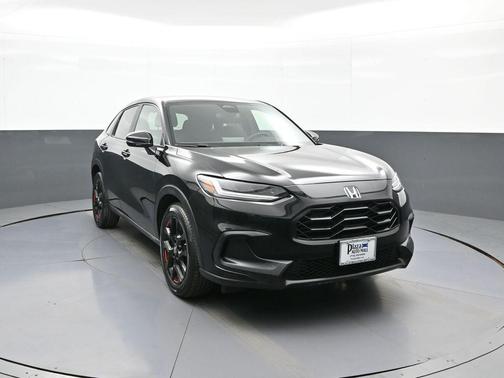 Crystal Black Pearl 2023 Honda HR-V 2WD Sport