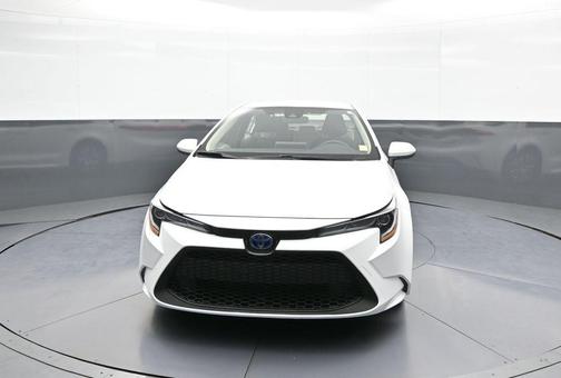 Super White 2020 Toyota Corolla Hybrid LE