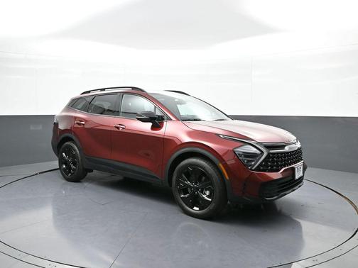 Dawning Red 2025 Kia Sportage X-Line
