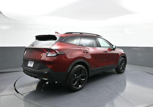 Dawning Red 2025 Kia Sportage X-Line