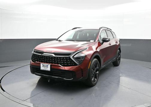 Dawning Red 2025 Kia Sportage X-Line