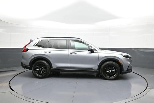 Lunar Silver Metallic 2024 Honda CR-V Hybrid Sport AWD