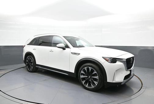 Rhodium White Premium 2024 Mazda CX-90 PHEV Premium