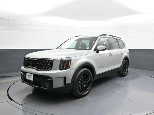 Gray 2025 Kia Telluride SX Prestige X-Line SUV