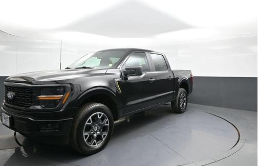 Agate Black Metallic 2025 Ford F-150 STX