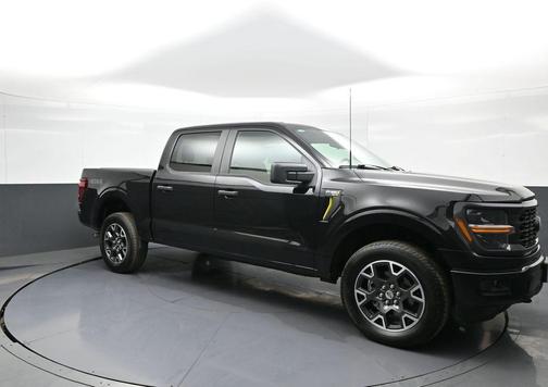 Agate Black Metallic 2025 Ford F-150 STX