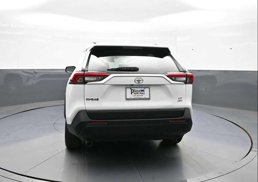 Super White 2021 Toyota RAV4 LE