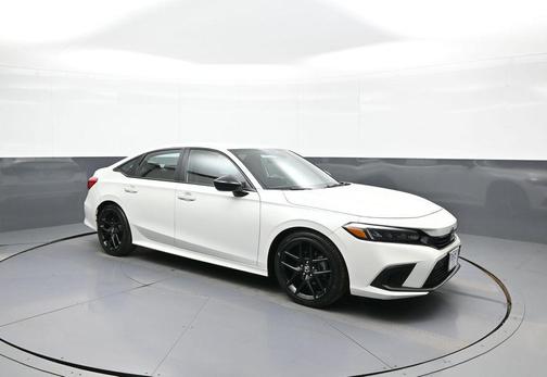 Platinum White Pearl 2023 Honda Civic Sport