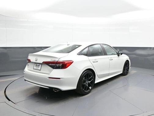 Platinum White Pearl 2023 Honda Civic Sport