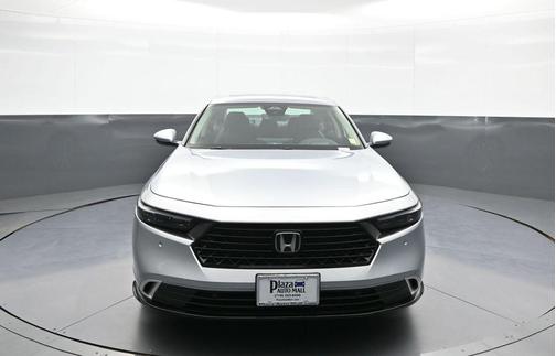 Solar Silver Metallic 2025 Honda Accord Hybrid Touring