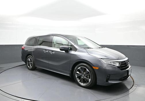 Modern Steel Metallic 2023 Honda Odyssey Elite