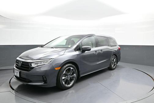 Modern Steel Metallic 2023 Honda Odyssey Elite