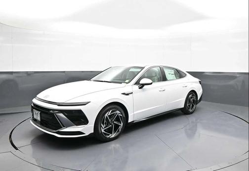 Serenity White 2026 Hyundai SONATA SEL