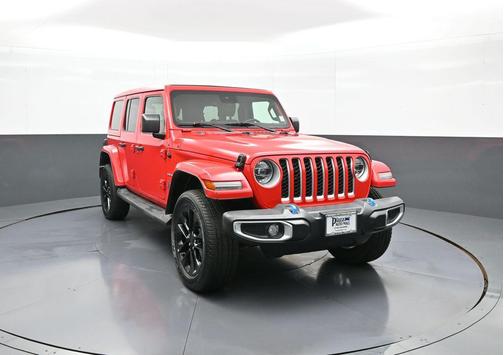 Firecracker Red Clearcoat 2022 Jeep Wrangler Unlimited 4xe Sahara