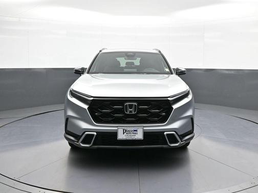 Solar Silver Metallic 2025 Honda CR-V Hybrid Sport Touring AWD
