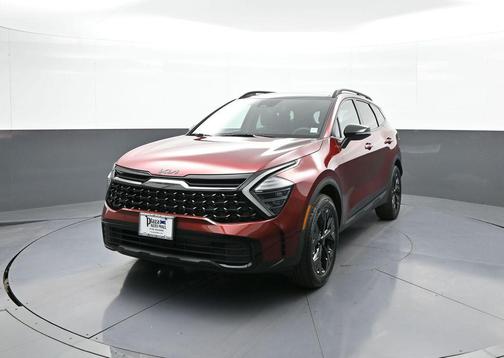 Dawning Red 2025 Kia Sportage X-Line