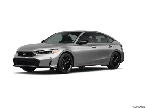 Solar Silver Metallic 2026 Honda Civic Hybrid Sport