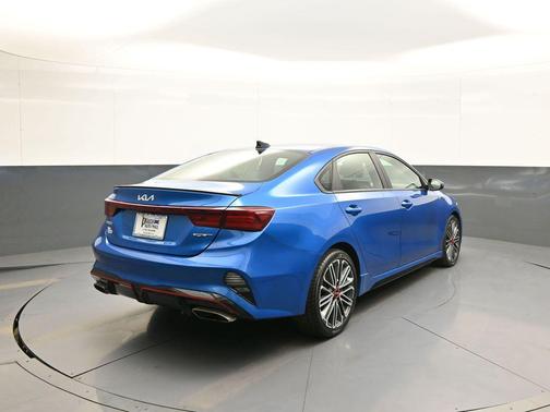 Sporty Blue 2024 Kia Forte GT