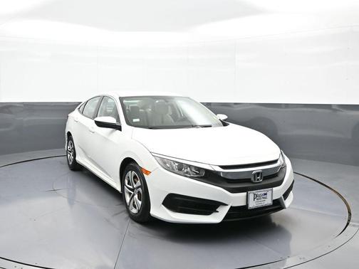Taffeta White 2018 Honda Civic LX