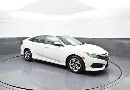 Taffeta White 2018 Honda Civic LX