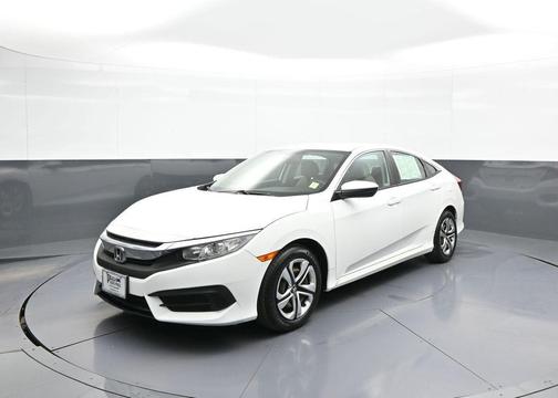 Taffeta White 2018 Honda Civic LX