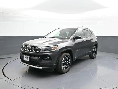 Billet Silver Metallic Clearcoat 2023 Jeep Compass Limited