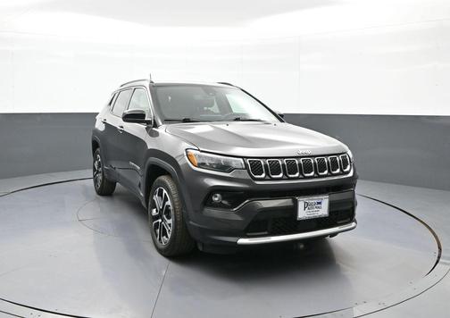 Billet Silver Metallic Clearcoat 2023 Jeep Compass Limited