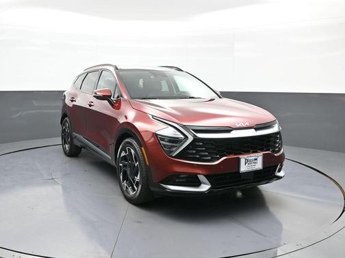 Dawning Red 2025 Kia Sportage SX-Prestige