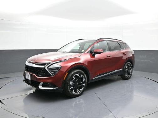 Dawning Red 2025 Kia Sportage SX-Prestige