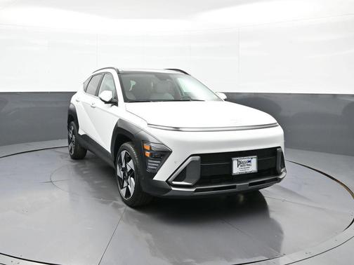 Atlas White 2024 Hyundai KONA Limited