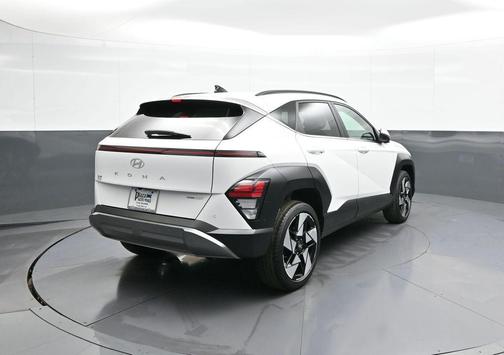 Atlas White 2024 Hyundai KONA Limited