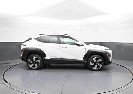 Atlas White 2024 Hyundai KONA Limited