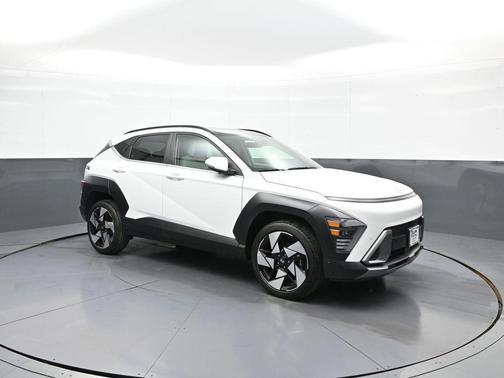 Atlas White 2024 Hyundai KONA Limited