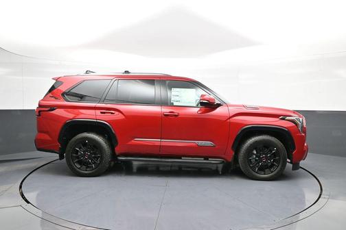 Supersonic Red 2025 Toyota Sequoia Platinum